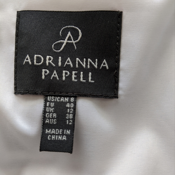 Sold Adrianna Papell Cocktail Dress - Picture 6 of 7